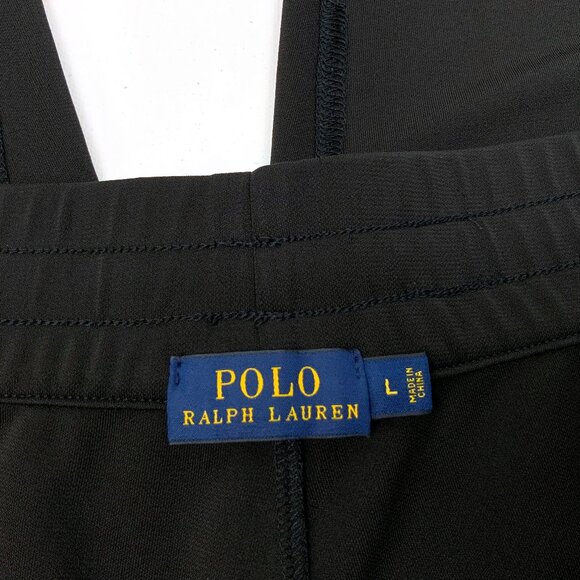 Polo Ralph Lauren Black Dressy Joggers Womens Size Large - Picture 10 of 16